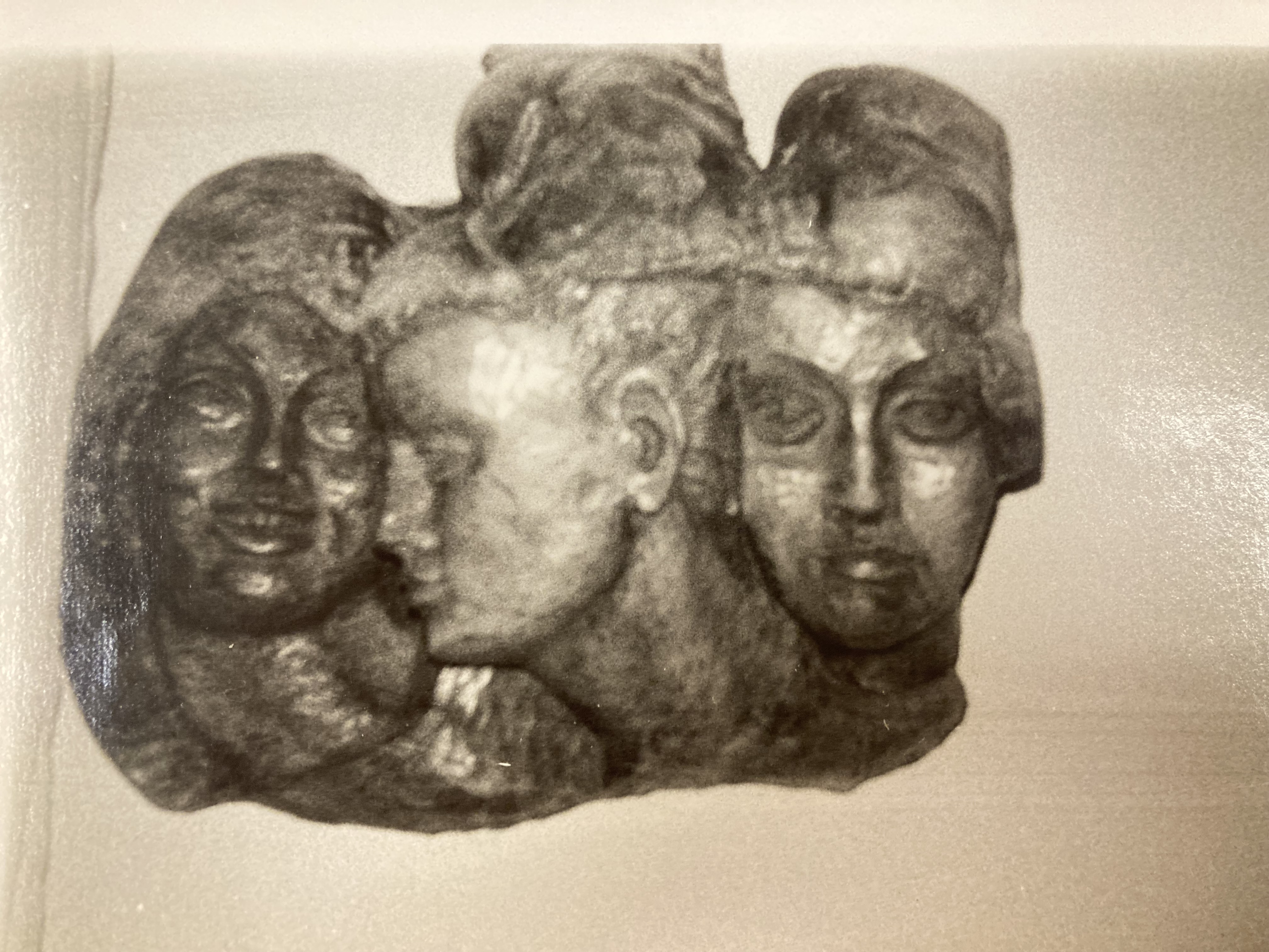 A photo of a woodcarving completed by Jean Julien Bourgault